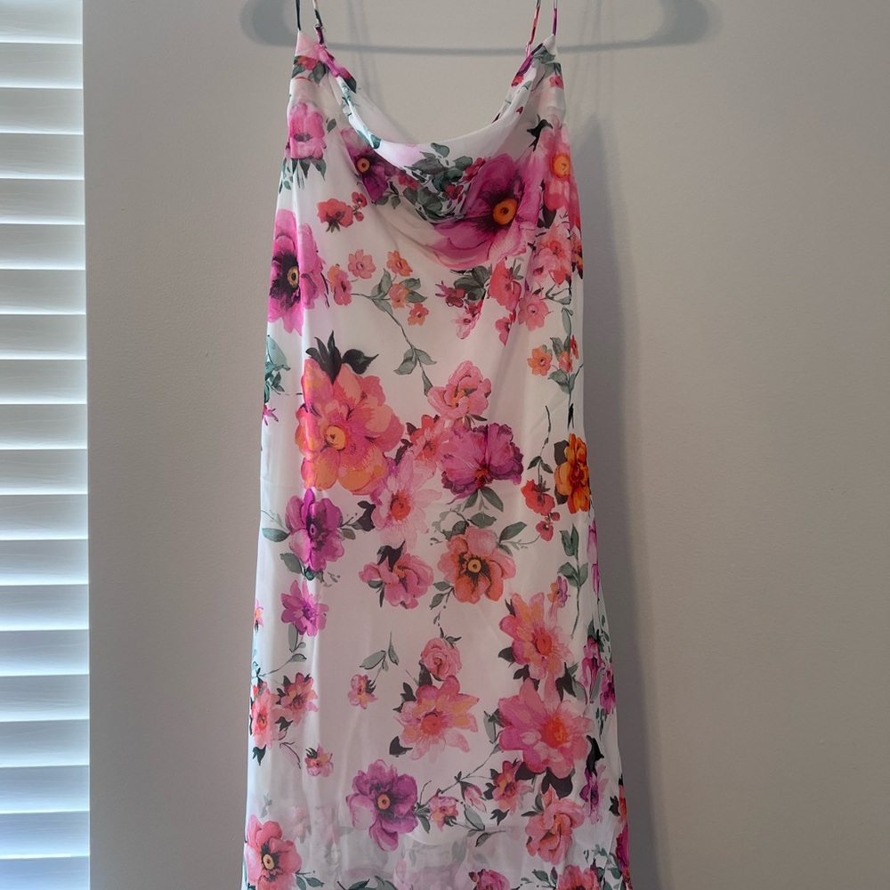 Floral Print Women's Nightgown